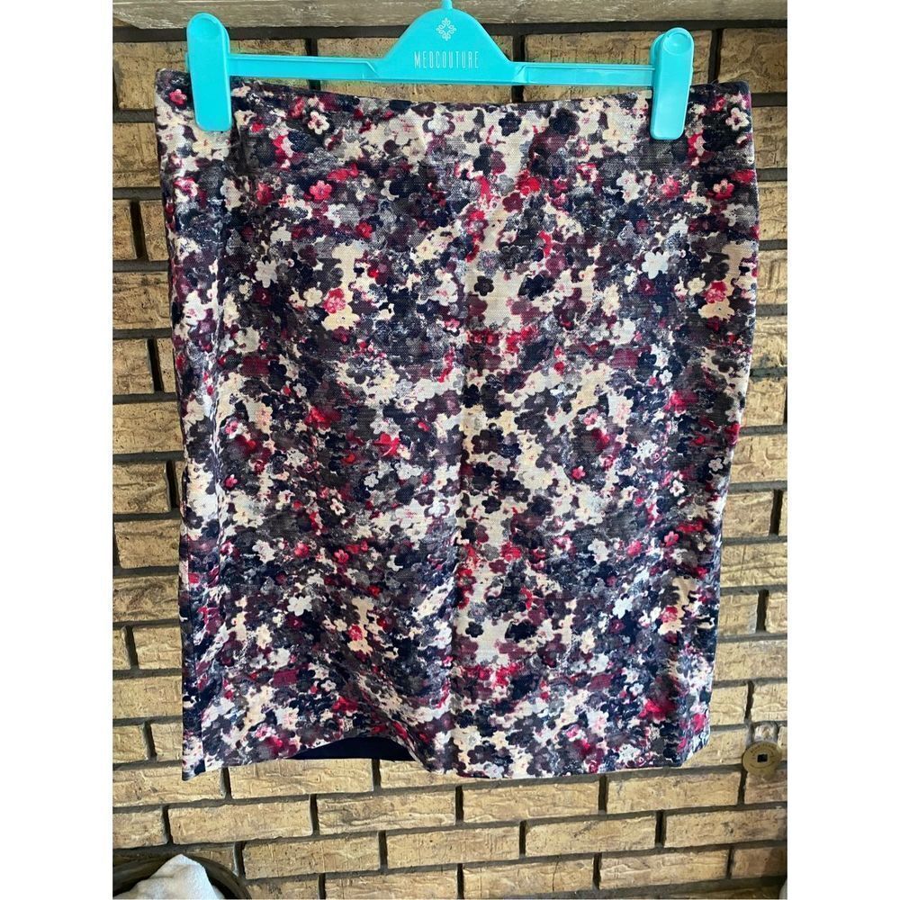 Talbots Floral Print Skirt